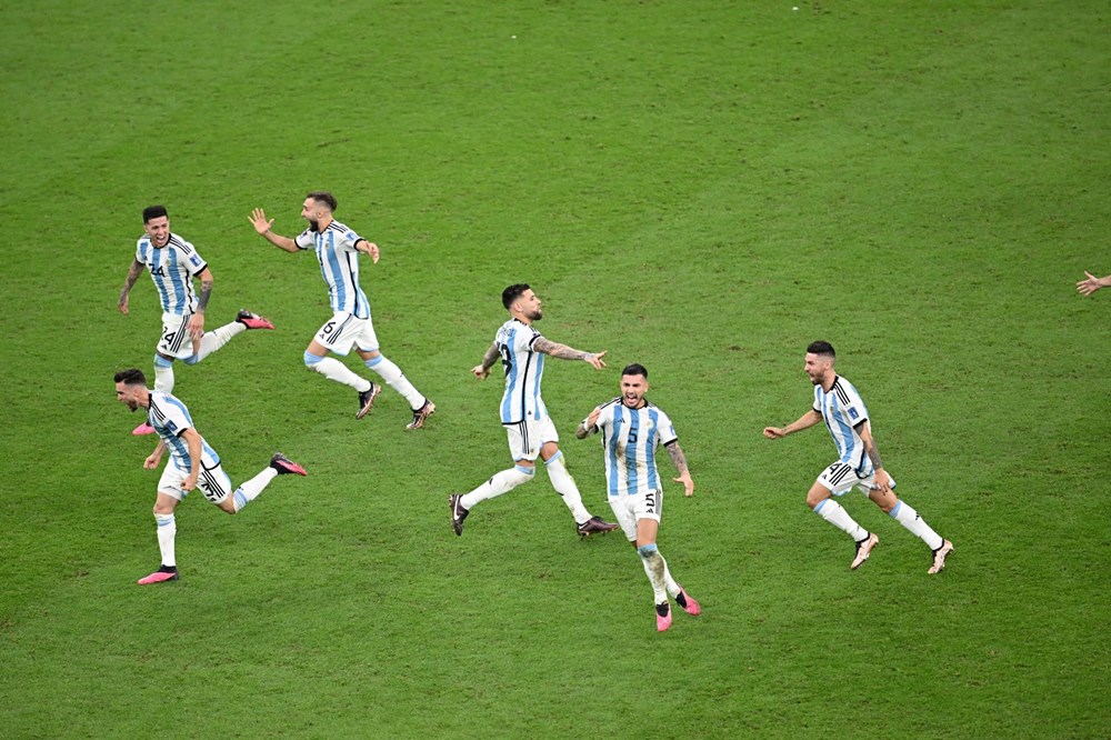 Arjantin'in Hollanda'yı elediği maçta tepki çeken kare - 6