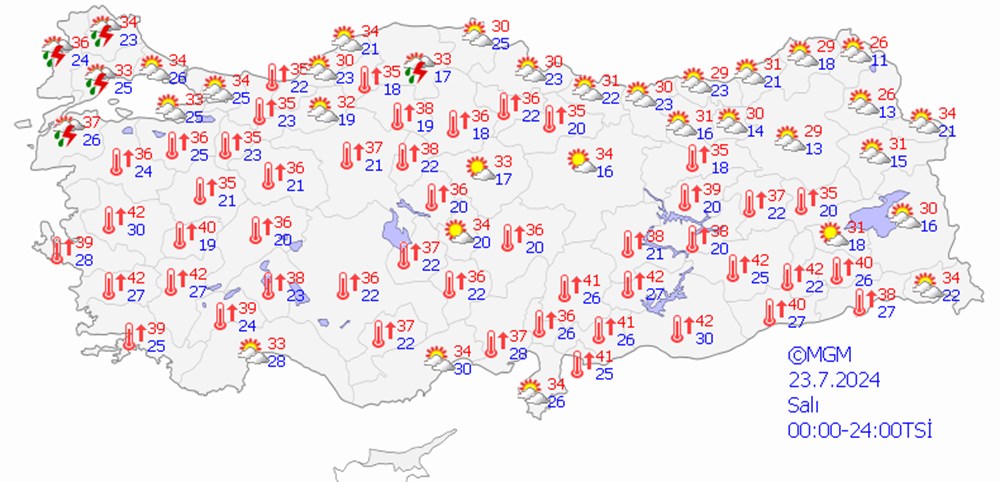 Yeni hafta daha sıcak başlıyor: Yaz sağanaklarına dikkat! - 7