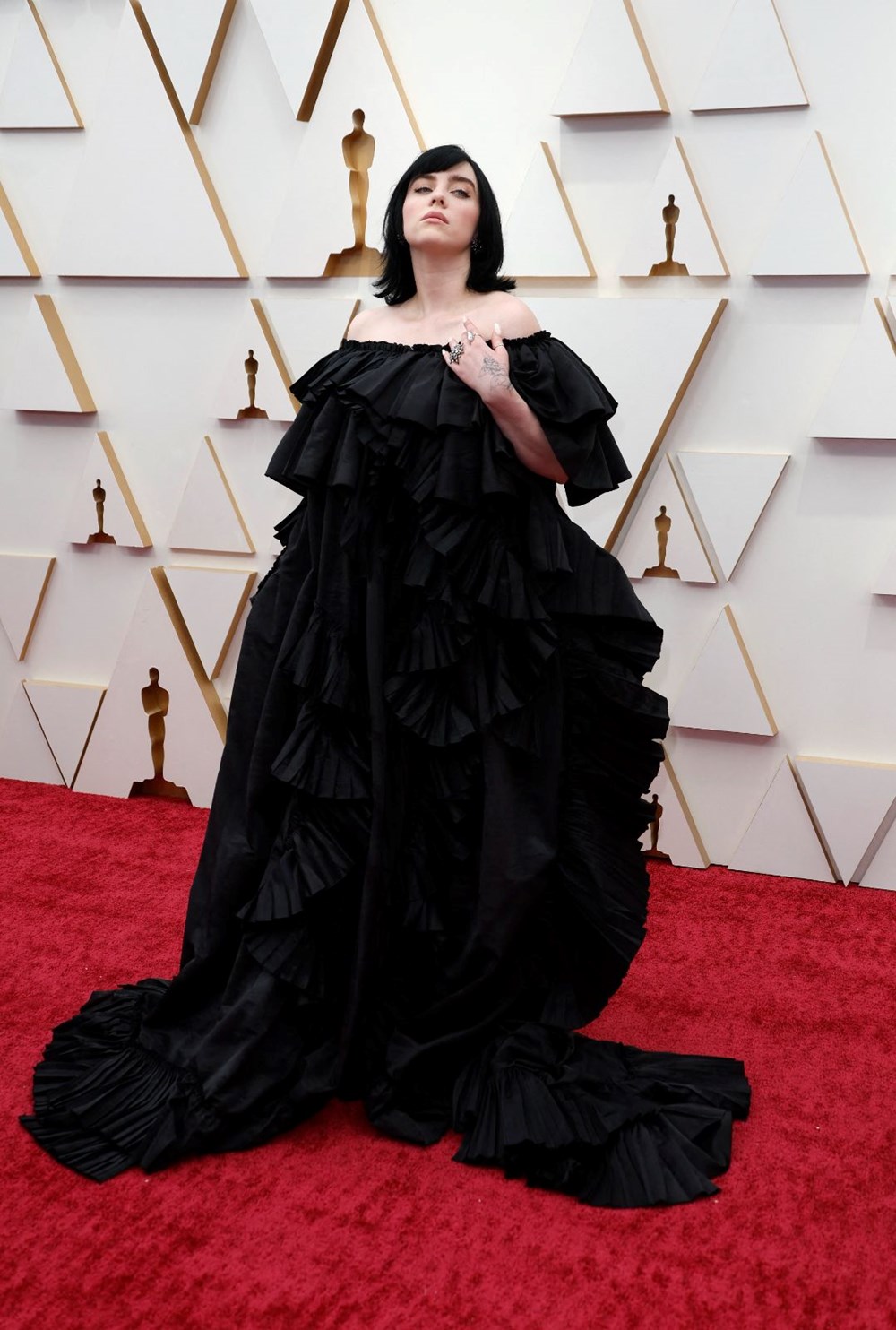 2022 Oscar Ödülleri'nde (94. Oscar Ödülleri) kırmızı halı şıklığı - 14