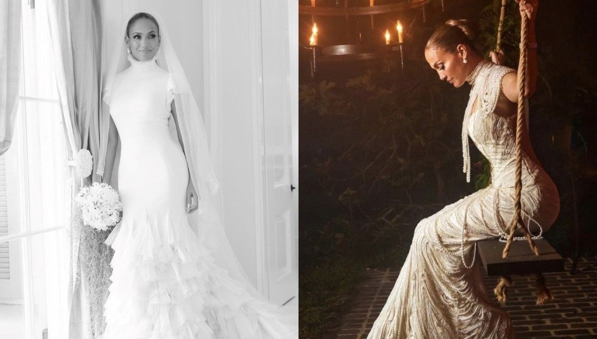 Jennifer Lopez ve Ben Affleck'in görkemli düğününden ilk görüntüler