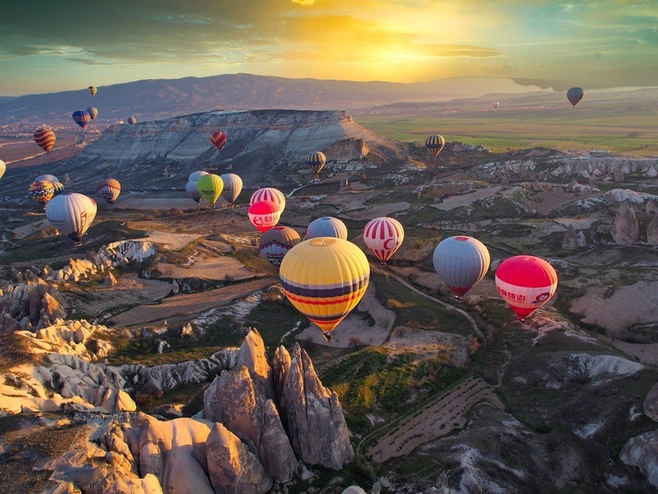 Kapadokya’da balon uçuş rekoru kırıldı - 1