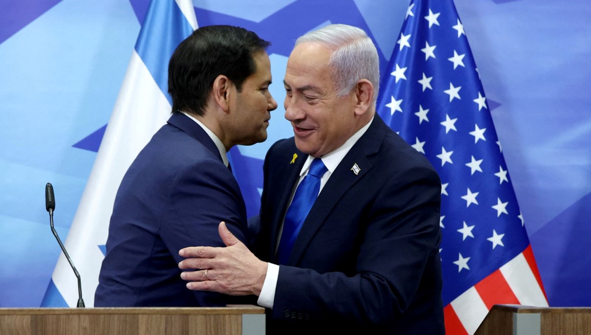 İsrail'de kritik görüşme: Netanyahu ve Rubio bir araya geldi