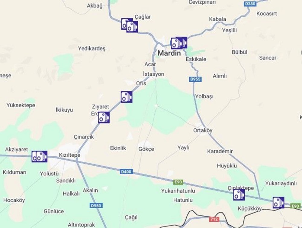 Yola çıkacaklar dikkat... Sabit radar noktaları belli oldu - 45