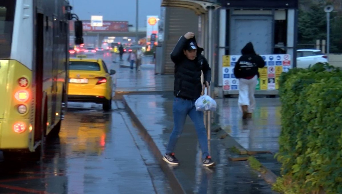 İstanbul'da sağanak yağış