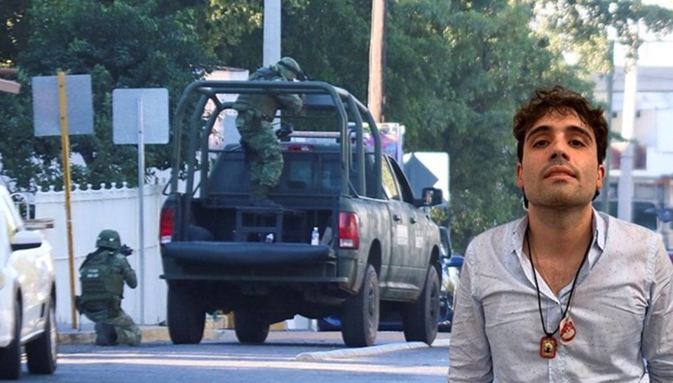 Meksika'da El Chapo'nun oğlunun yakalanmasıyla çıkan çatışmalarda 29 kişi öldü - 3