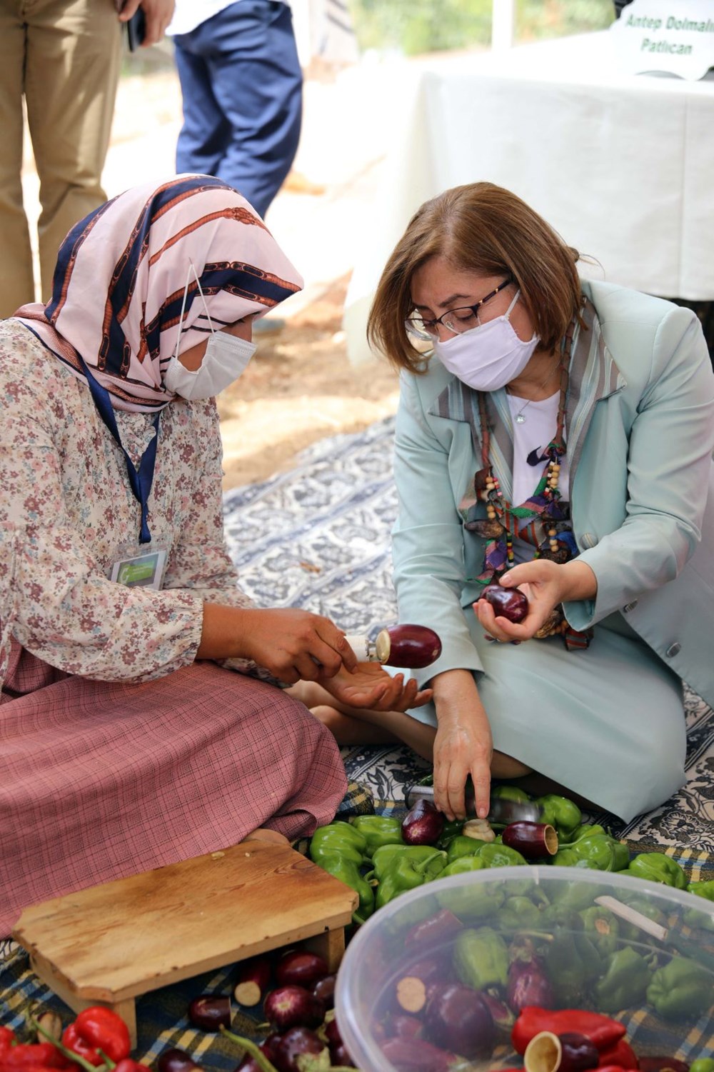 GastroAntep Festivali, fıstık hasadı ve şire yapımı ile başladı - 4
