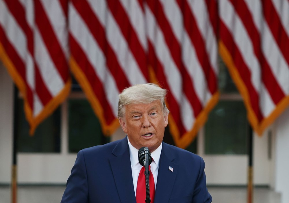 Seçim sonrası konuşan Donald Trump'ın sözlerinden çok saçları dikkat çekti: 10 günde yaşlanmış - 2