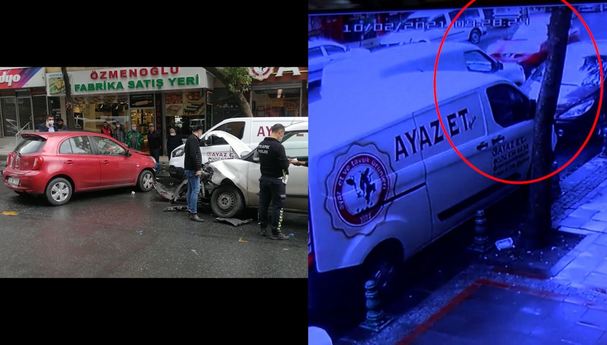 Direksiyon başında bayıldı: Karşı şeritten gelen araçla çarpıştı