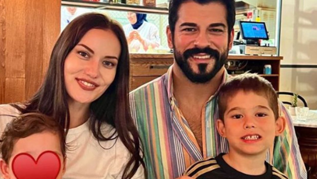 Fahriye Evcen'den Burak Özçivit'e: İyi ki doğdun babamız!