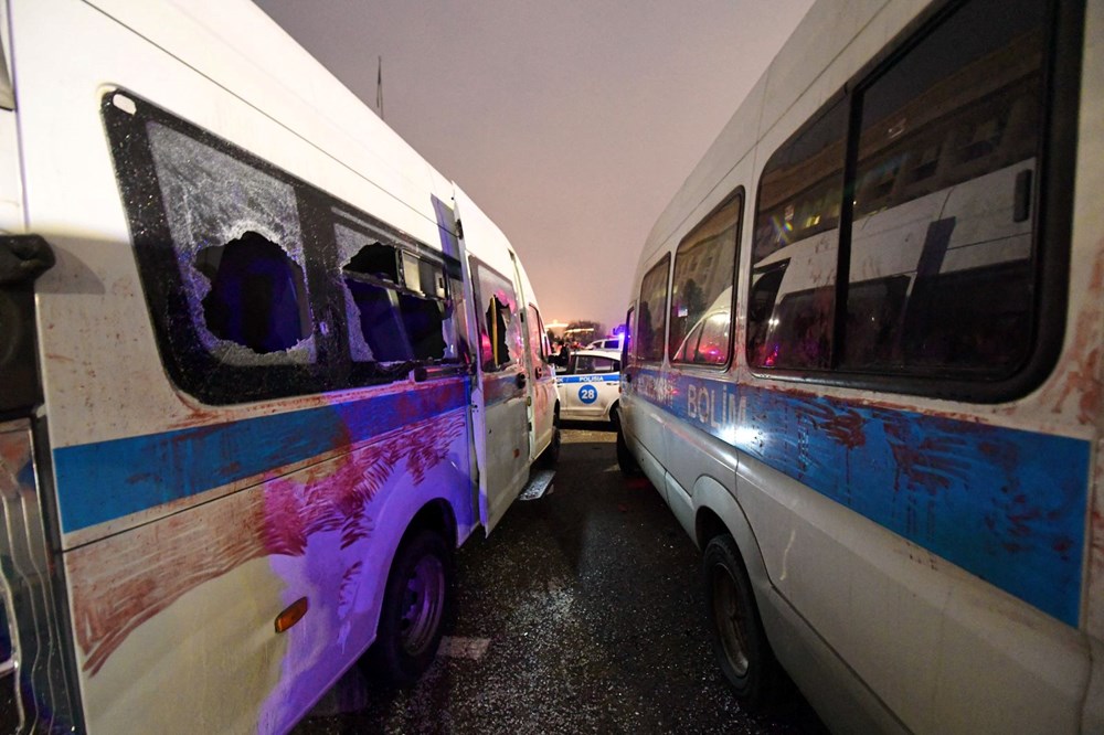 Kazakistan’ın Almatı şehrinde protestocular Valilik binasına girdi, başkentte OHAL ilan edildi - 16