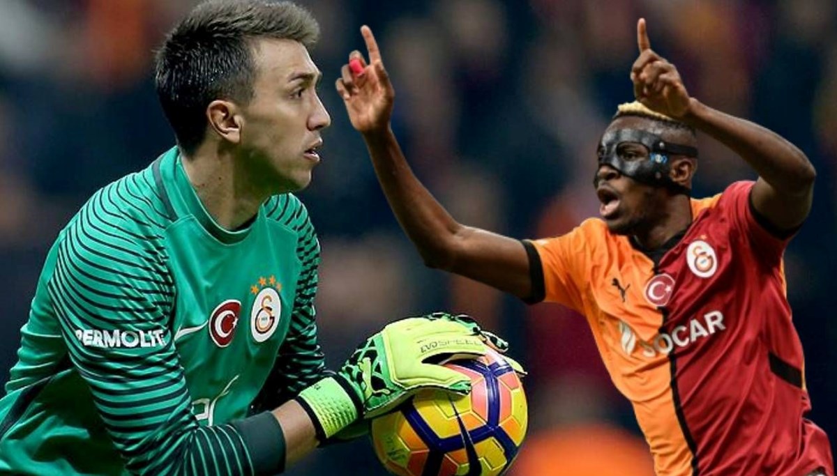 Galatasaray'da gündem Osimhen ve Muslera