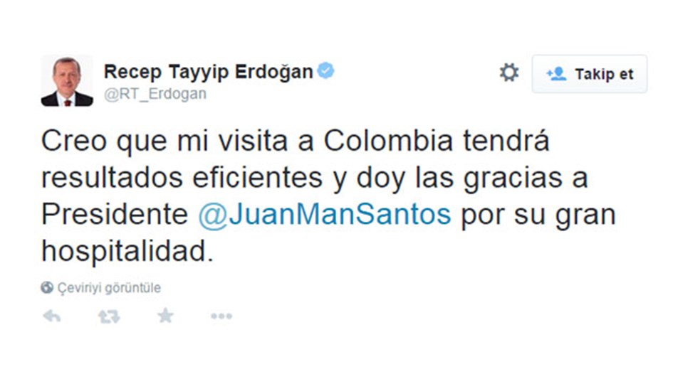 Cumhurbaşkanı Erdoğan ikinci tweet'ini attı