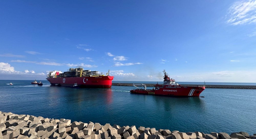 Doğalgaz üretim platformu Osman Gazi Filyos Limanı'nda - 4
