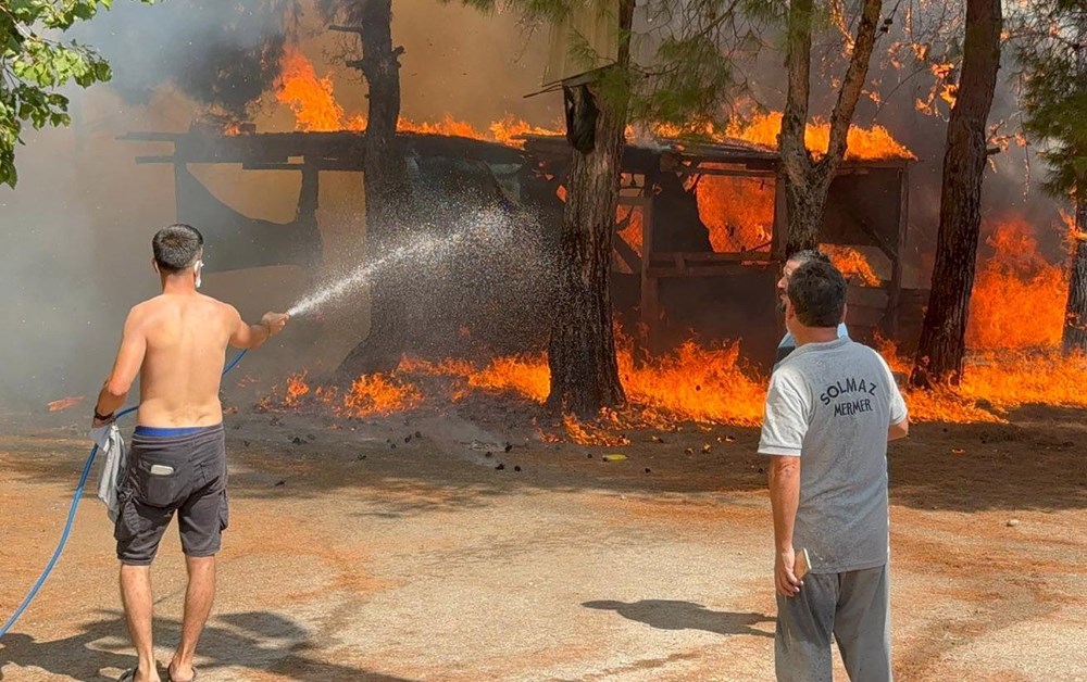 Antalya Gazipaşa'da orman yangını - 8
