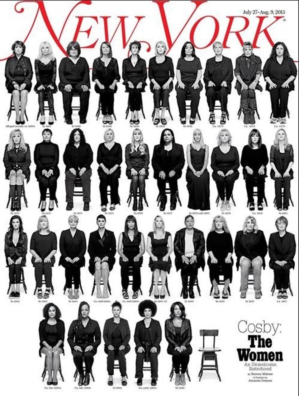 Bill Cosby'nin taciz ettiği 35 kadın bir araya geldi - 1