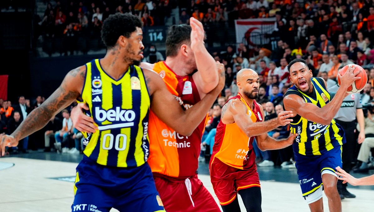 Derbide kazanan Fenerbahçe Beko!