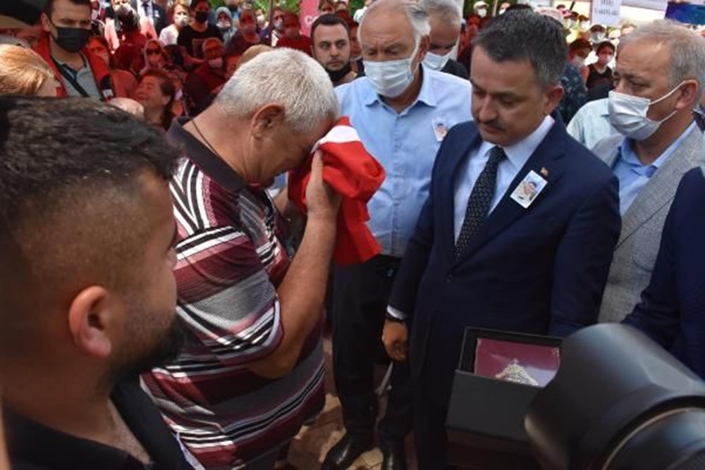 Muğla'da 'orman şehidi' törenle son yolculuğuna uğurlandı - 6