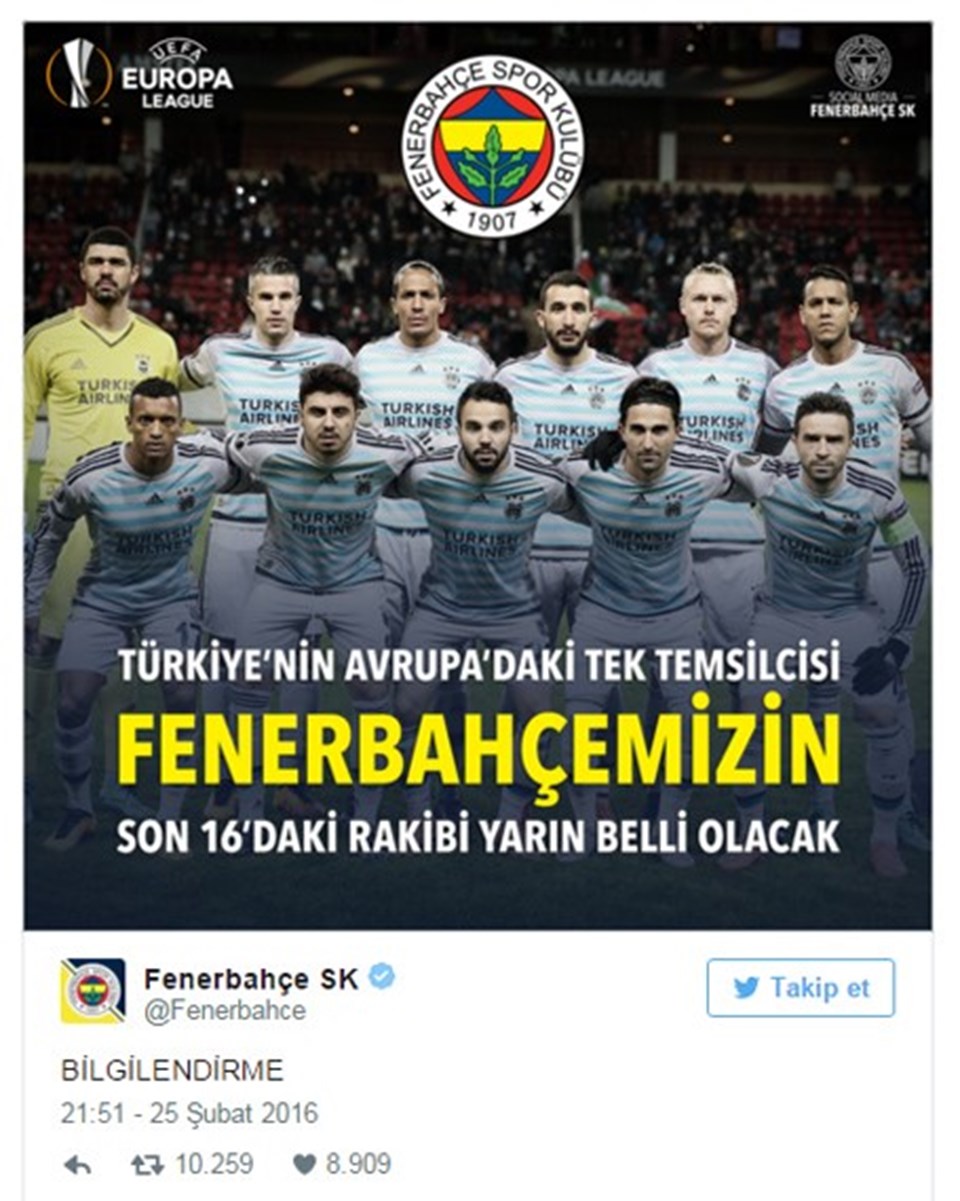 Fenerbahçe'den Galatasaray'a gönderme! - 1