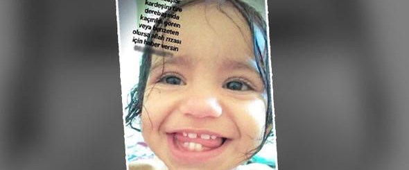 Bir kayıp bebek haberi de İzmir�den&hellip; 1,5 yaşındaki Rüya