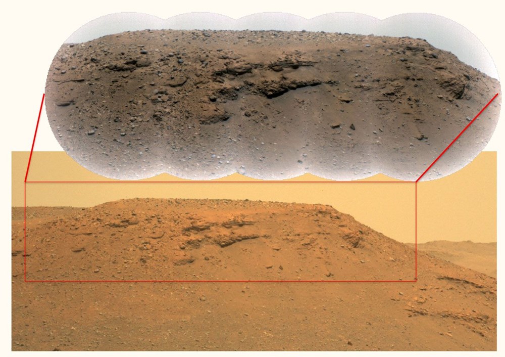 NASA fotoğraflarını paylaştı: Mars'ta uzaylı yaşamının olabileceğine dair kanıt bulundu - 3