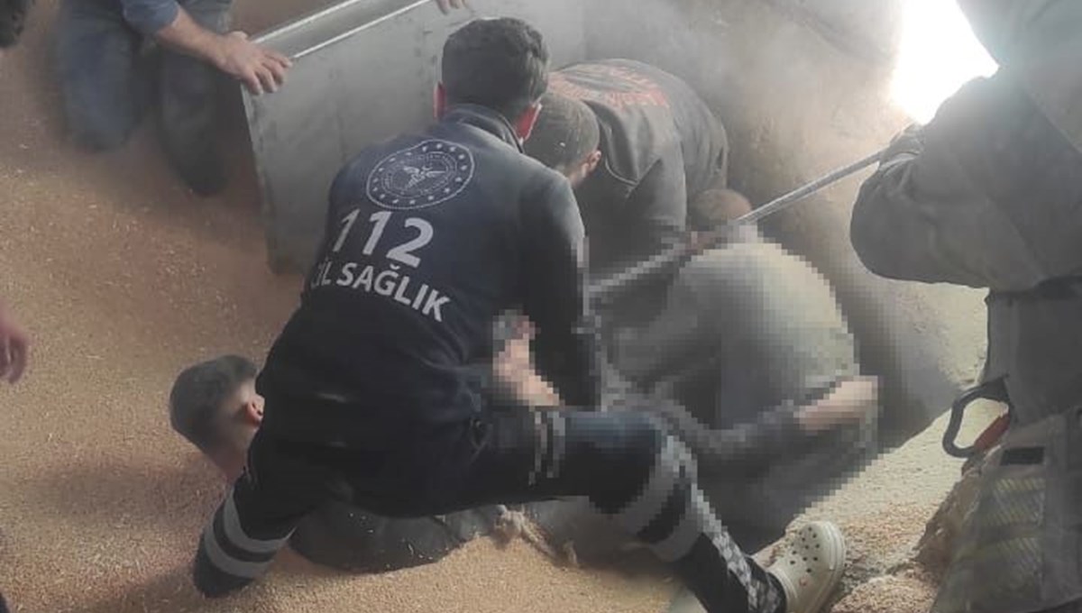 Mardin'de 15 metreden buğday silosuna düşen işçi öldü Mardin'de 15 metreden buğday silosuna düşen işçi öldü