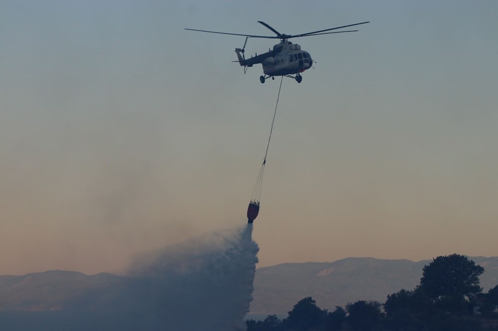 Çanakkale'deki orman yangını sürüyor | Boğaz'da gemi trafiği tek yönlü durduruldu - 12