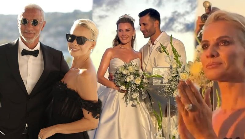 Esra Erol kardeşi Eda Erol'un düğününden paylaştı