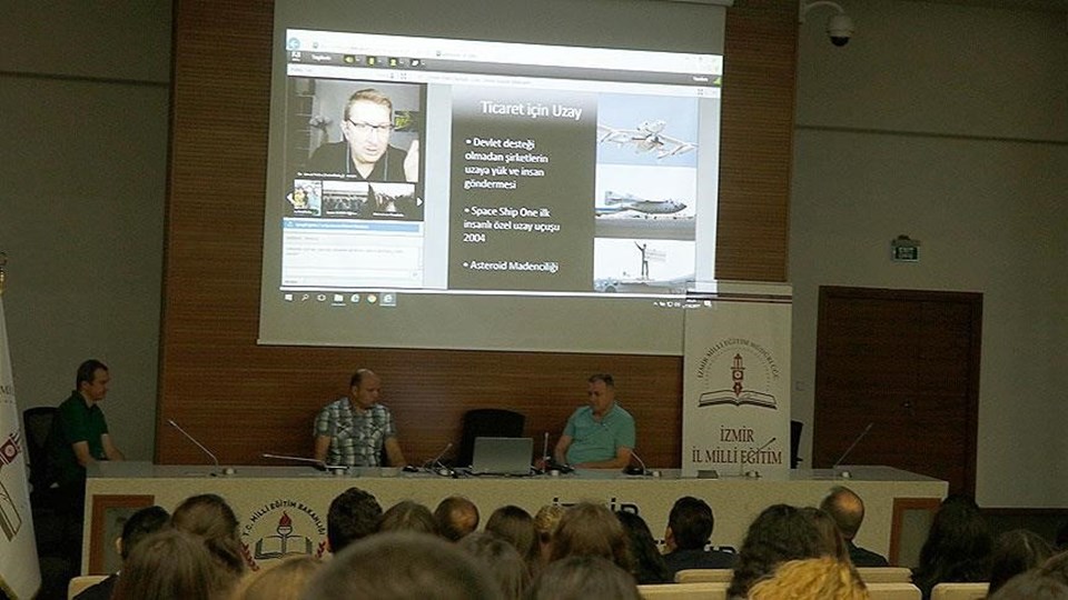 NASA'dan canlı bağlantıyla İzmir'deki öğrencilere uzay dersi - 1