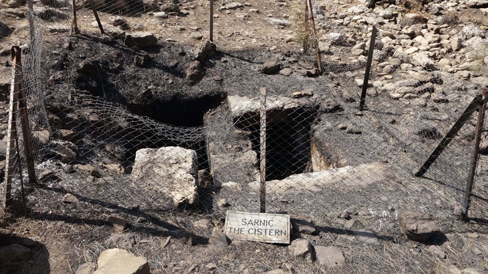 Yangın Lyrbe'yi de vurdu: Antik kent küle döndü - 7