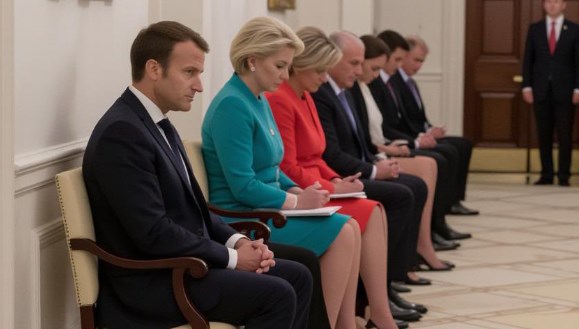 Beyaz Saray'da çok konuşulan fotoğraf