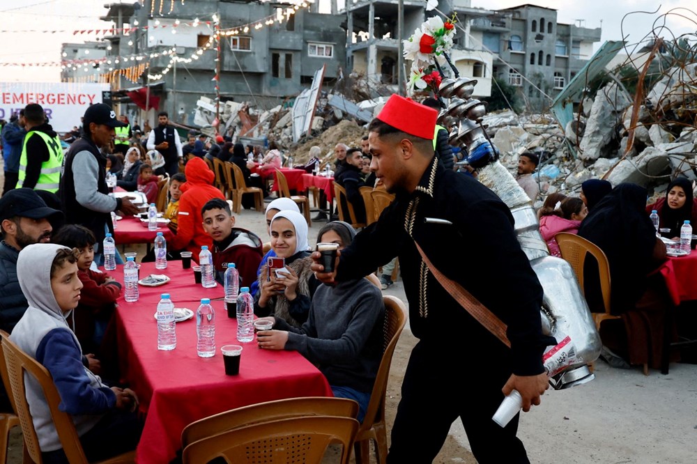 Gazze'de buruk Ramazan sofrası: 