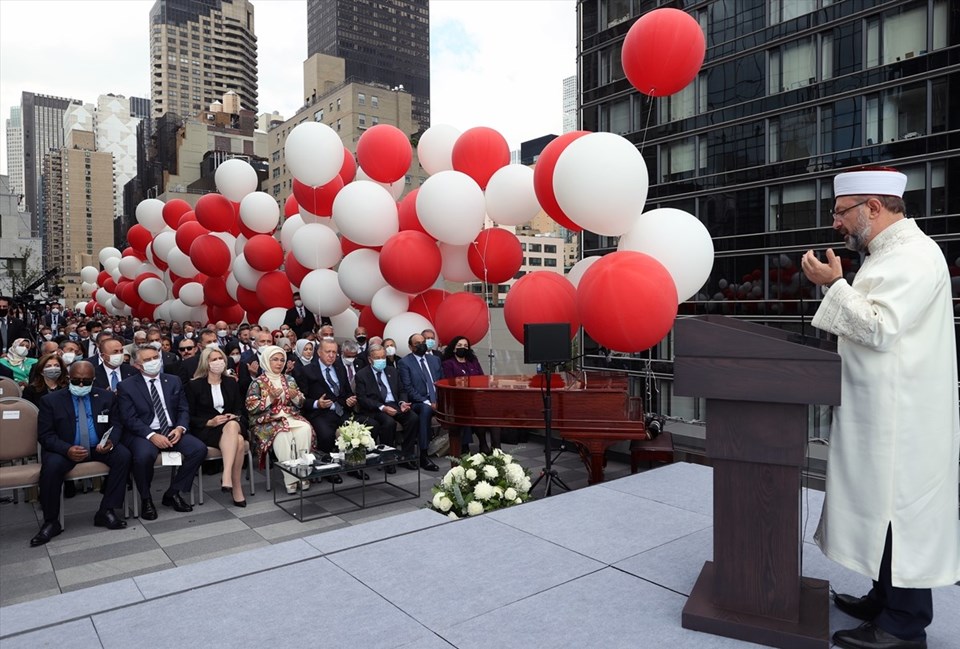 New York'taki Türkevi binası törenle açıldı: "Türkiye'nin büyüklüğünü yansıtan bir başyapıt" - 3