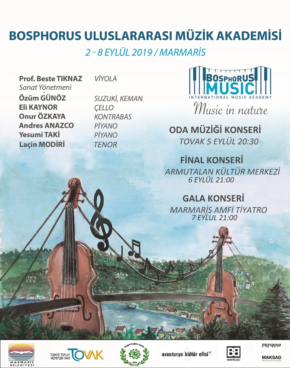 Bosphorus Müzik Akademisi Orkestrası'ndan Marmaris'te 3 konser - 1