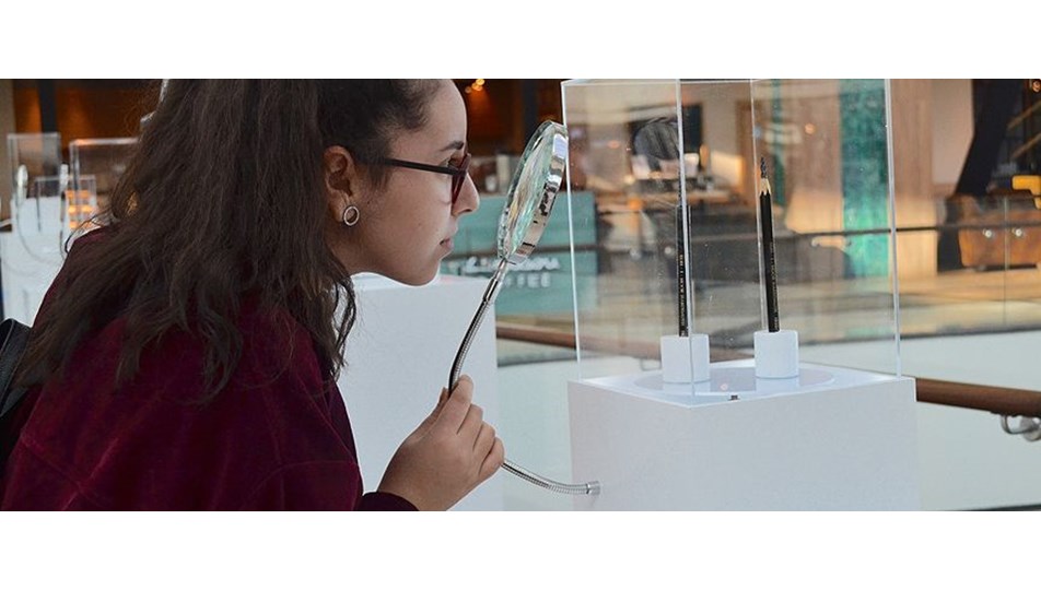 'Kalemin Ucundaki Sanat' sergisi açıldı
