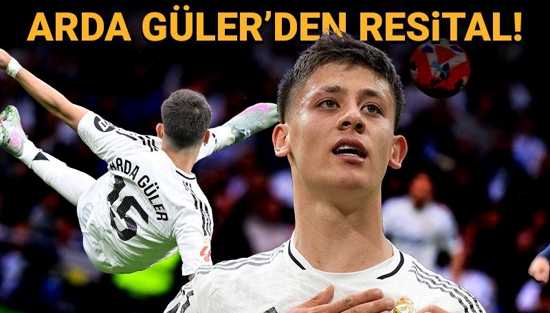 Arda Güler resital sundu: Real Madrid, Celta Vigo'yu 3 golle geçti