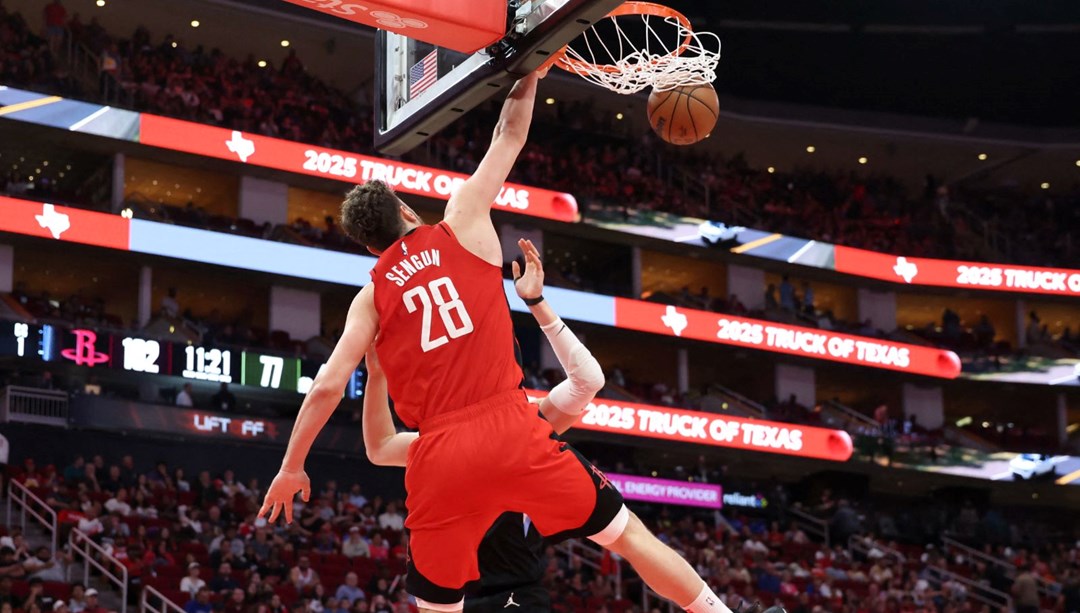 Alperen Şengün double-double yaptı, Rockets play-off'u garantiledi