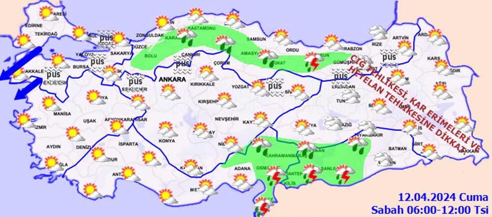 Bahar havası sürecek mi? Meteoroloji’den 3 bölge içinsağanak uyarısı (İstanbul, Ankara, İzmir hava durumu) - 8