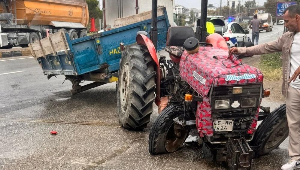 Manisa'da kaza: Traktör sürücüsü öldü