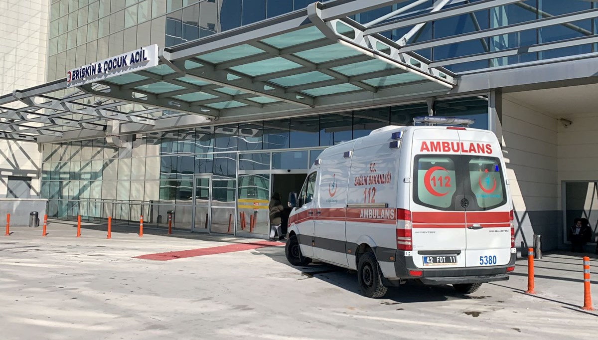 Konya'da hasta yakınları hemşirelere saldırdı