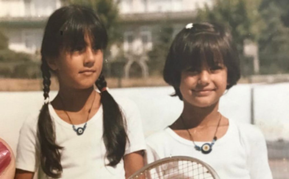 Su Burcu Yazgı Coşkun'dan nostaljik kare (Ünlülerin çocukluk ve gençlik halleri) - 635