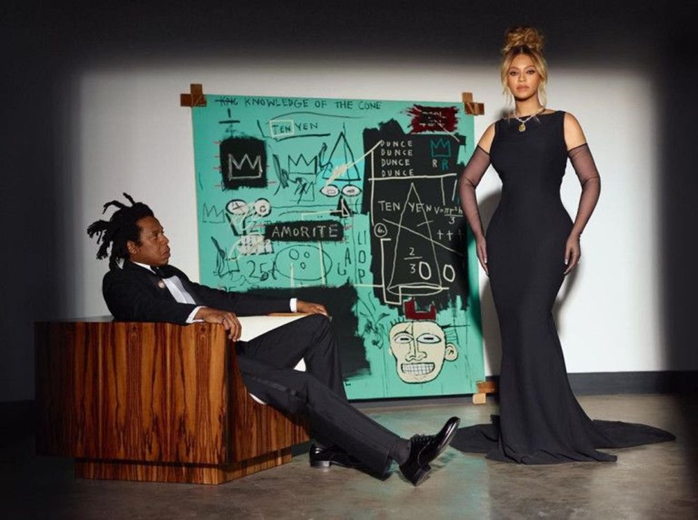 Beyonce ve Jay-Z reklam kampanyası için kamera karşısında - 5