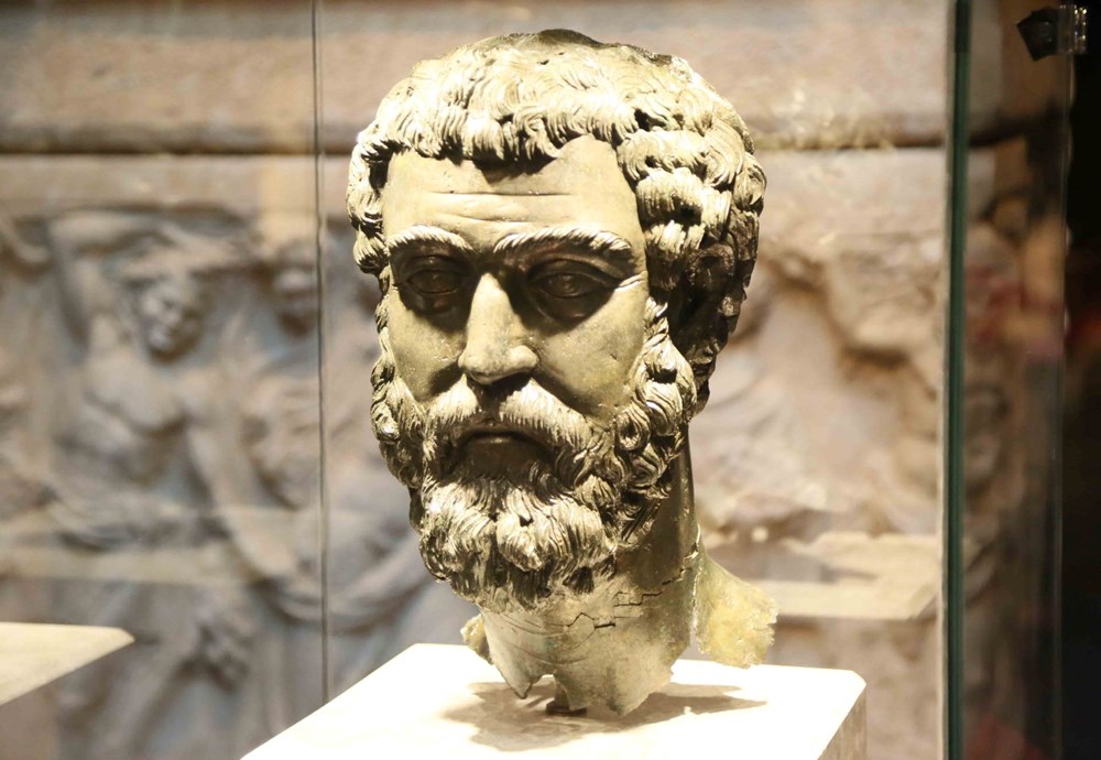 Türkiye'den kaçırılan Septimius Severus'un heykel başı iade edildi - 3