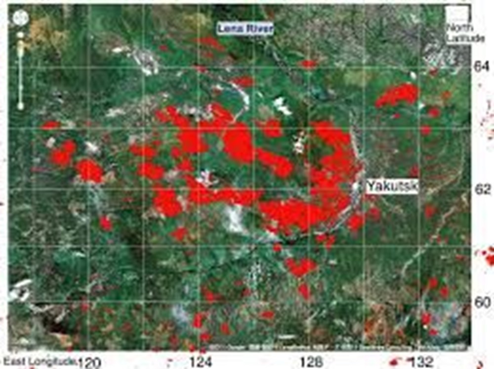 Sibirya yanıyor: Yangınları durdurmak için yapay yağmur
bulutları oluşturuldu - 2