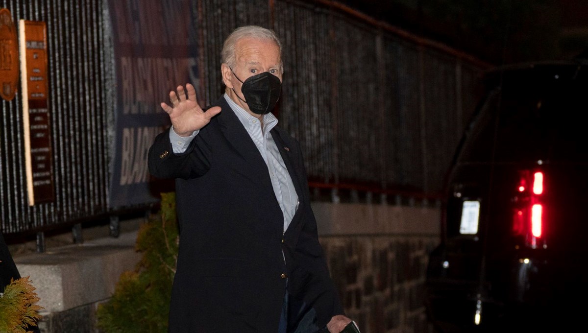 Biden, memleketine seyahat planını iptal etti