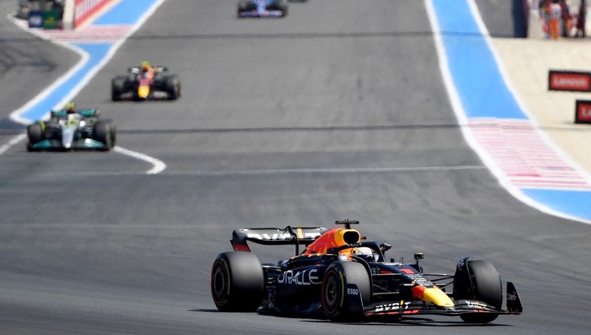 SON DAKİKA: Fransa'da zafer Max Verstappen'in