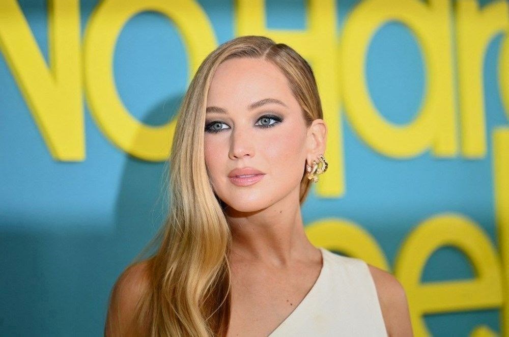 Oscar'lı oyuncu Jennifer Lawrence'ın hamilelik stili çok beğenildi - 4