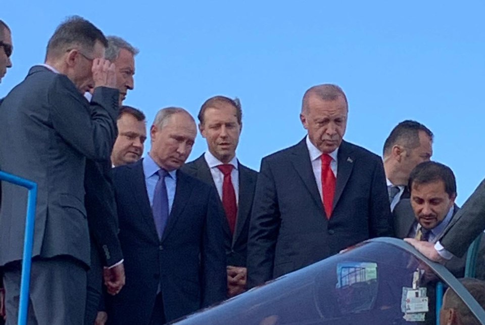Cumhurbaşkanı Erdoğan ve Putin Moskova'da görüştü (İdlib zirvesi) - 5