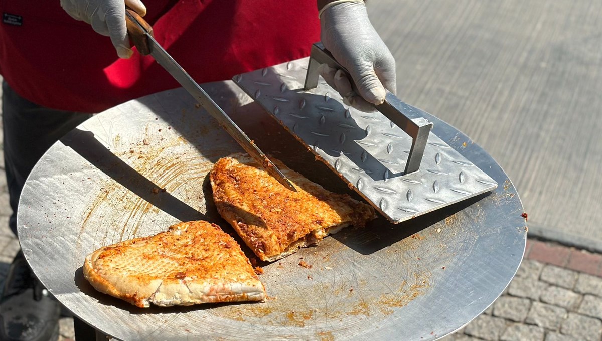 Adana'da 50 dereceyi aşan sıcaklıkta güneşte tost pişirdiler