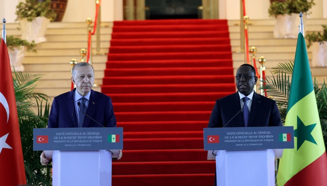 SON DAKİKA: Senegal Cumhurbaşkanı Sall’den Cumhurbaşkanı Erdoğan’a şehit Hayrettin Eren için taziye telefonu