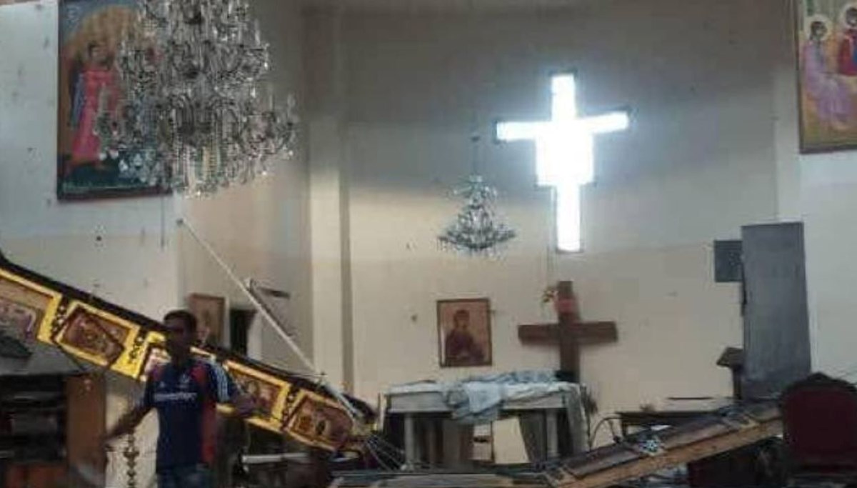 Suriye'de kiliseye bombalı saldırı